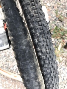 IMG_2347 Day 46 - New tires needed at the Orange Peel bike shop in Steamboat Springs, CO